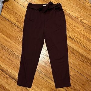 LOFT Women's Dark Brown Trousers